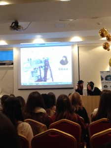 At the Irish Bloggers' Conference, a packed room awaits.